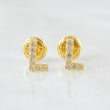 Topos Letra L 0.6gr / 4mm Oro Amarillo 18K