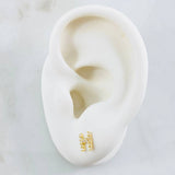 Topos Letra H 0.75gr / 5.4mm Oro Amarillo 18K *