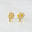 Topos Letra P 0.7gr / 4mm Oro Amarillo 18K
