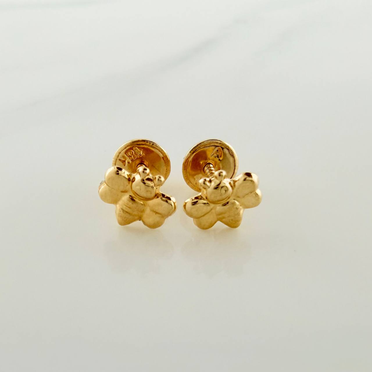 Topos Abeja 0.55gr / Lisas Oro Amarillo &