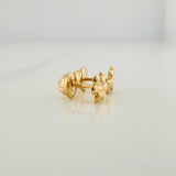 Topos Abeja 0.55gr / Lisas Oro Amarillo &