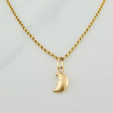 Set Cadena y Dije Roll-On + Luna 1.45gr / 40.1cm / 1.26mm Oro Amarillo 18K (Oferta) &