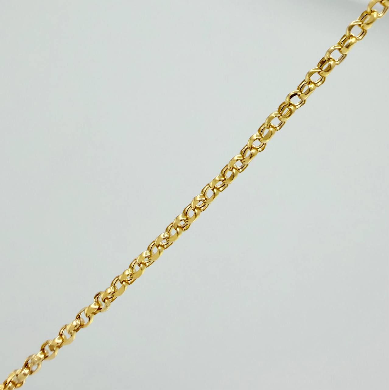 Set Cadena y Dije Roll-On + Luna 1.45gr / 40.1cm / 1.26mm Oro Amarillo 18K (Oferta) &