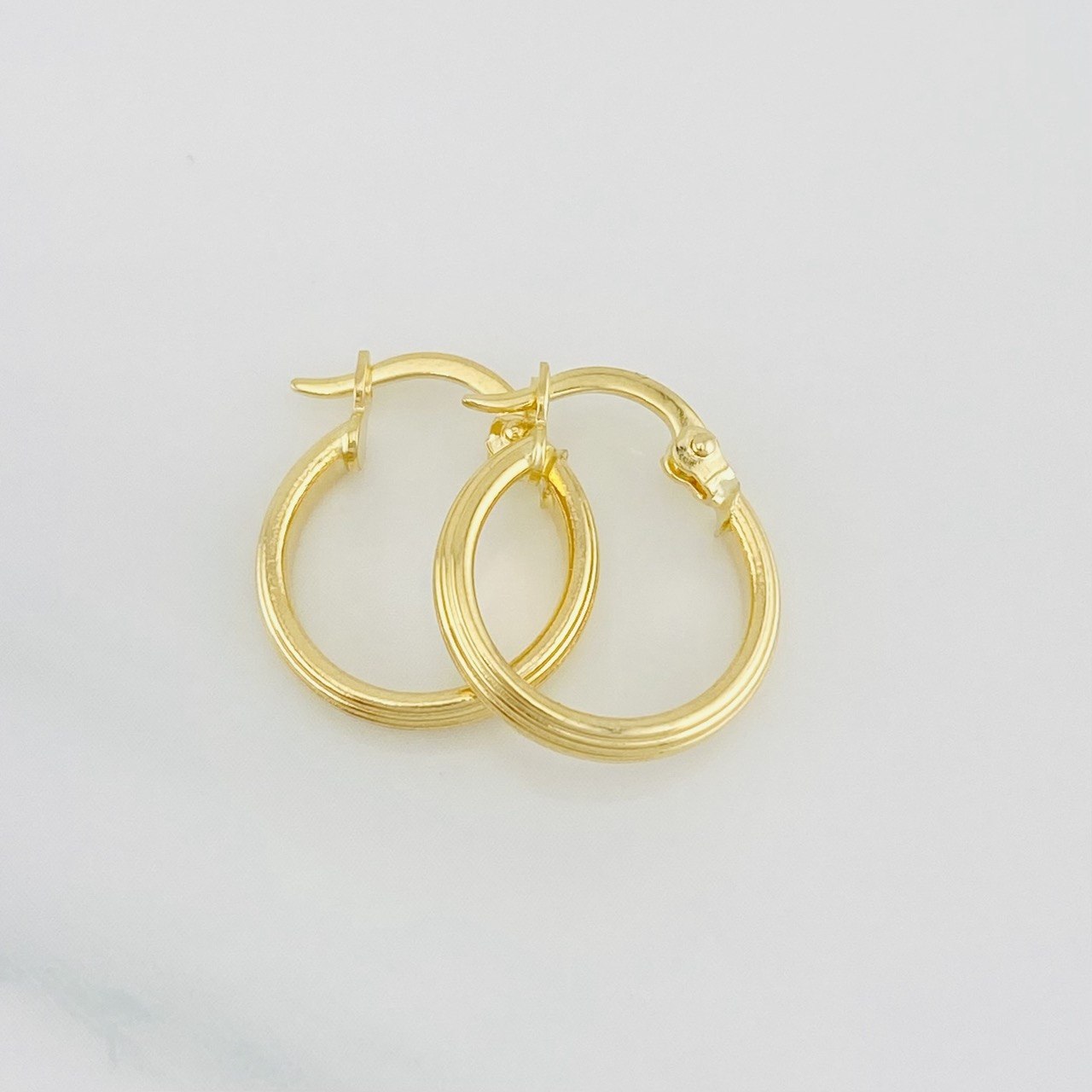 Candongas Andy 1.1g / 1.7cm Oro Amarillo 18K