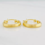 Candongas Andy 1.1g / 1.7cm Oro Amarillo 18K