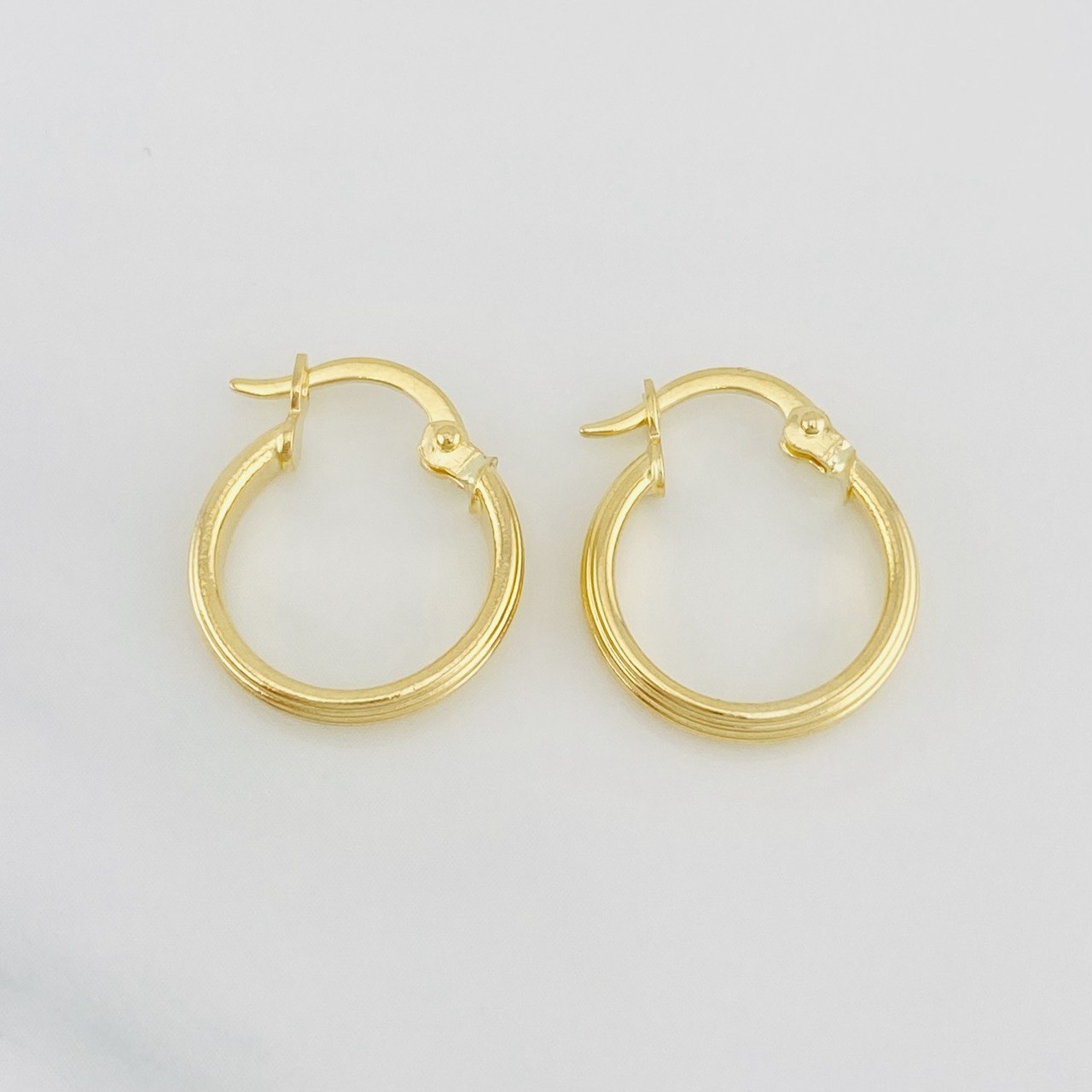 Candongas Andy 1.1g / 1.7cm Oro Amarillo 18K