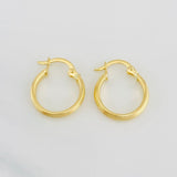 Candongas Andy 1.1g / 1.7cm Oro Amarillo 18K