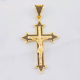 Dije Cruz Cristo 9.4g / 6.3cm Oro Amarillo 18K