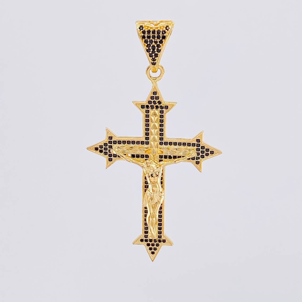 Dije Cruz Cristo 9.4g / 6.3cm Oro Amarillo 18K