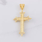Dije Cruz Cristo 9.4g / 6.3cm Oro Amarillo 18K