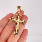 Dije Cruz Cristo 9.4g / 6.3cm Oro Amarillo 18K