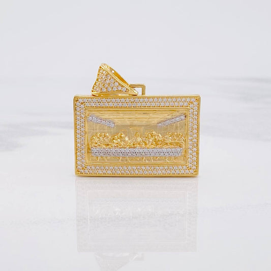 Dije La Última Cena 10g / 3.2cm Oro Amarillo 18K