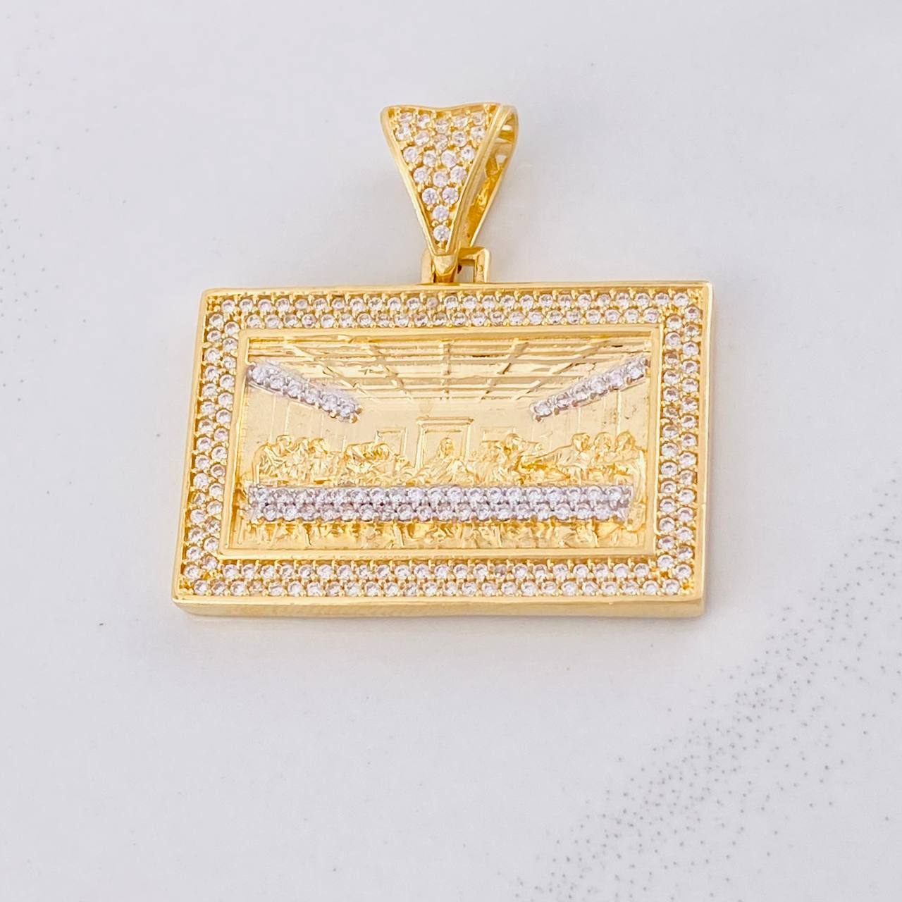Dije La Última Cena 10g / 3.2cm Oro Amarillo 18K