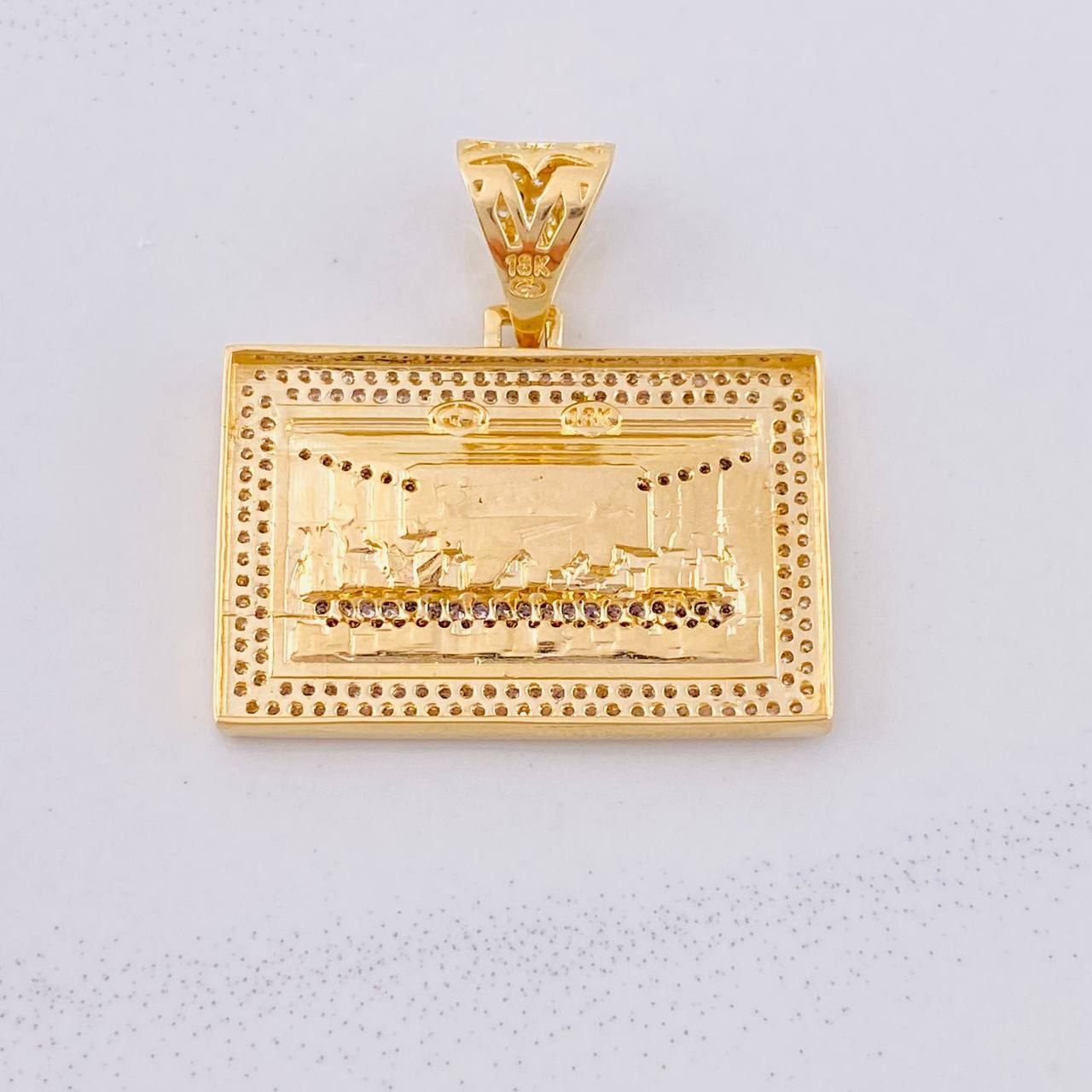 Dije La Última Cena 10g / 3.2cm Oro Amarillo 18K