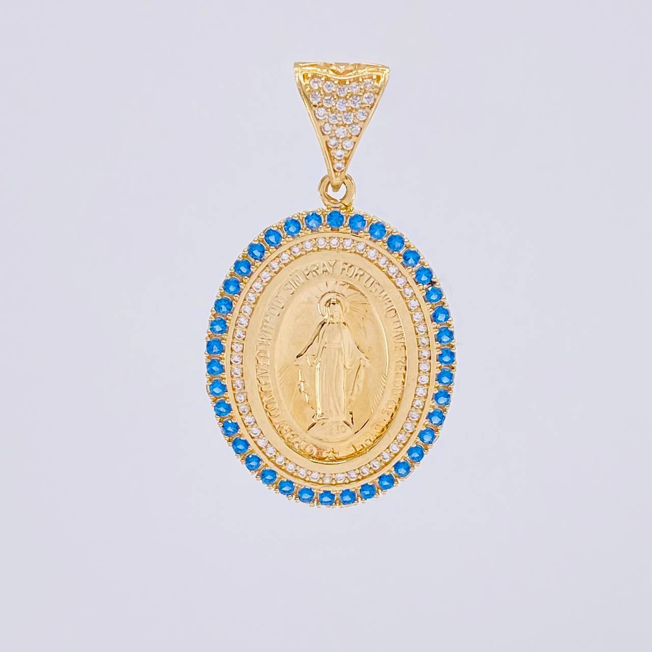 Dije Virgen Milagrosa 7.35g / 4cm Oro Amarillo 18K