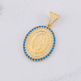 Dije Virgen Milagrosa 7.35g / 4cm Oro Amarillo 18K