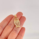 Dije Buho 3.3g / 3cm Oro Amarillo 18K