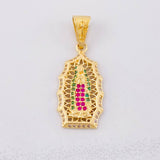 Dije Virgen de Guadalupe 3.5g / 3.2cm Oro Amarillo 18K