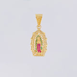 Dije Virgen de Guadalupe 3.5g / 3.2cm Oro Amarillo 18K