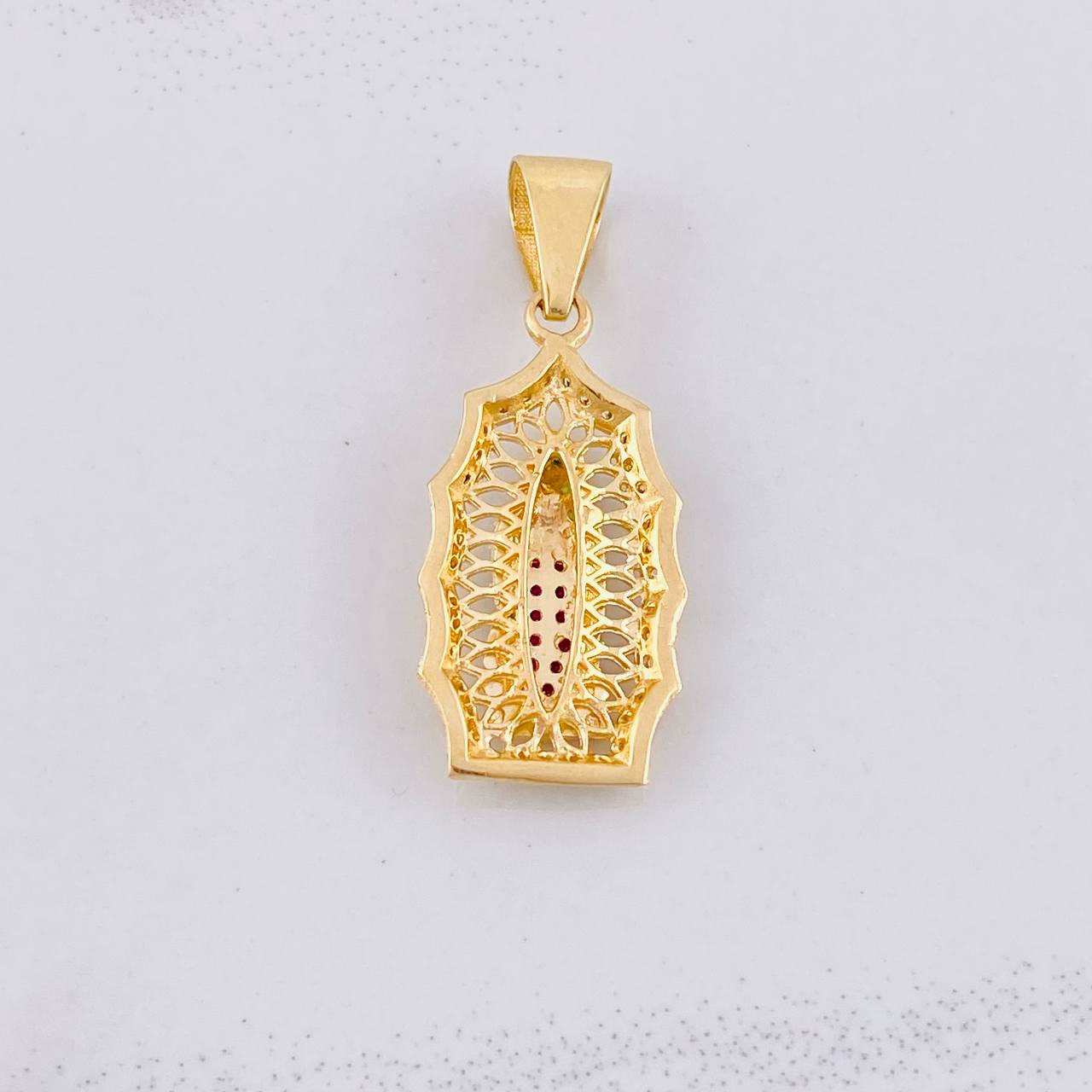 Dije Virgen de Guadalupe 3.5g / 3.2cm Oro Amarillo 18K
