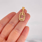Dije Virgen de Guadalupe 3.5g / 3.2cm Oro Amarillo 18K