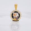 Dije San Miguel Árcangel 6.95g / 3.7cm Tres Oros 18K