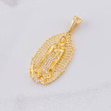 Dije Virgen de Guadalupe 9.5g / 4.5cm Oro Amarillo 18K