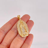 Dije Virgen de Guadalupe 9.5g / 4.5cm Oro Amarillo 18K