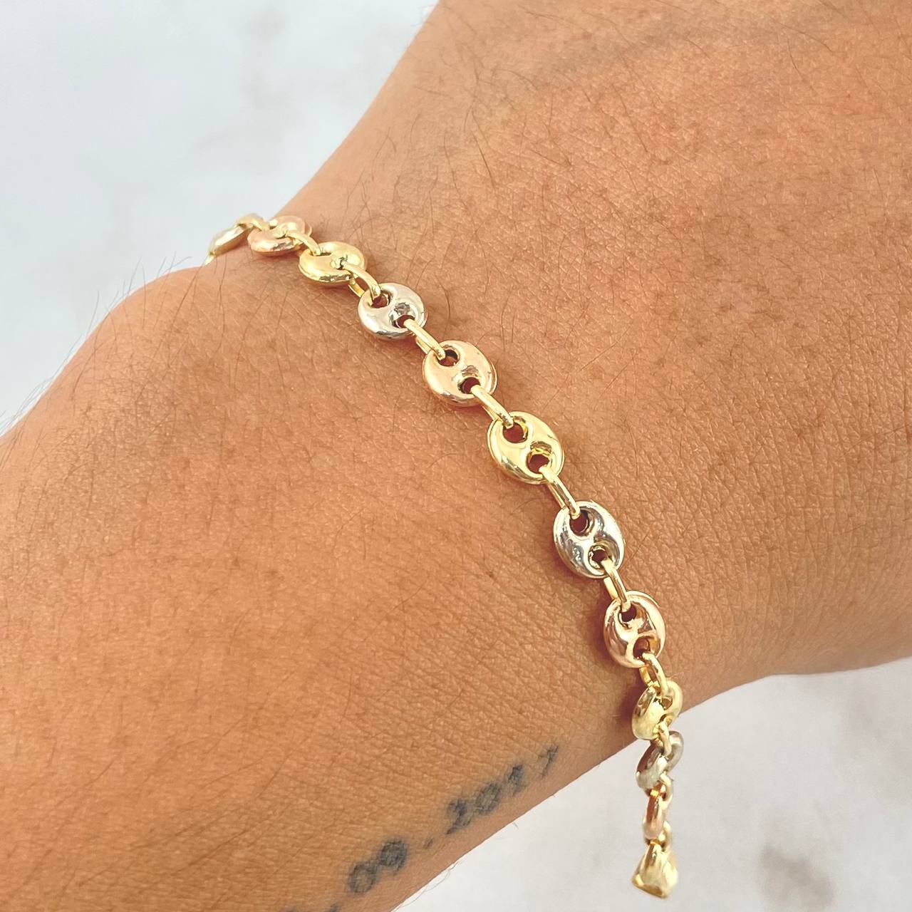 Pulso GC 2.3gr / 19.5cm / Tres Oros 18K
