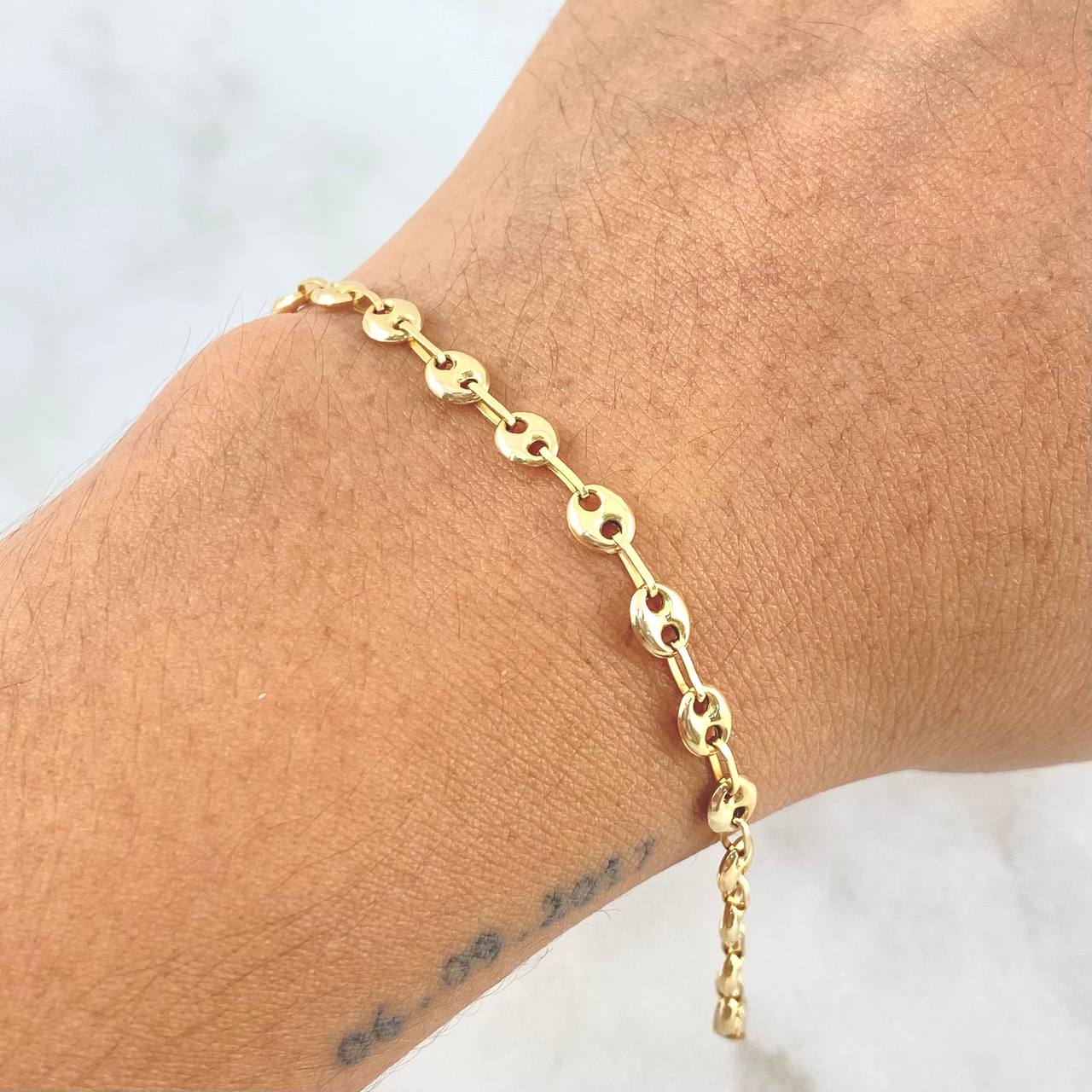 Pulso GC 3.45gr / 20cm / 4.8mm Oro Amarillo