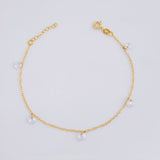Pulso Modulable Rolo Perlas 1.3g / 18cm - 16cm / 1.3mm Oro Amarillo 18K