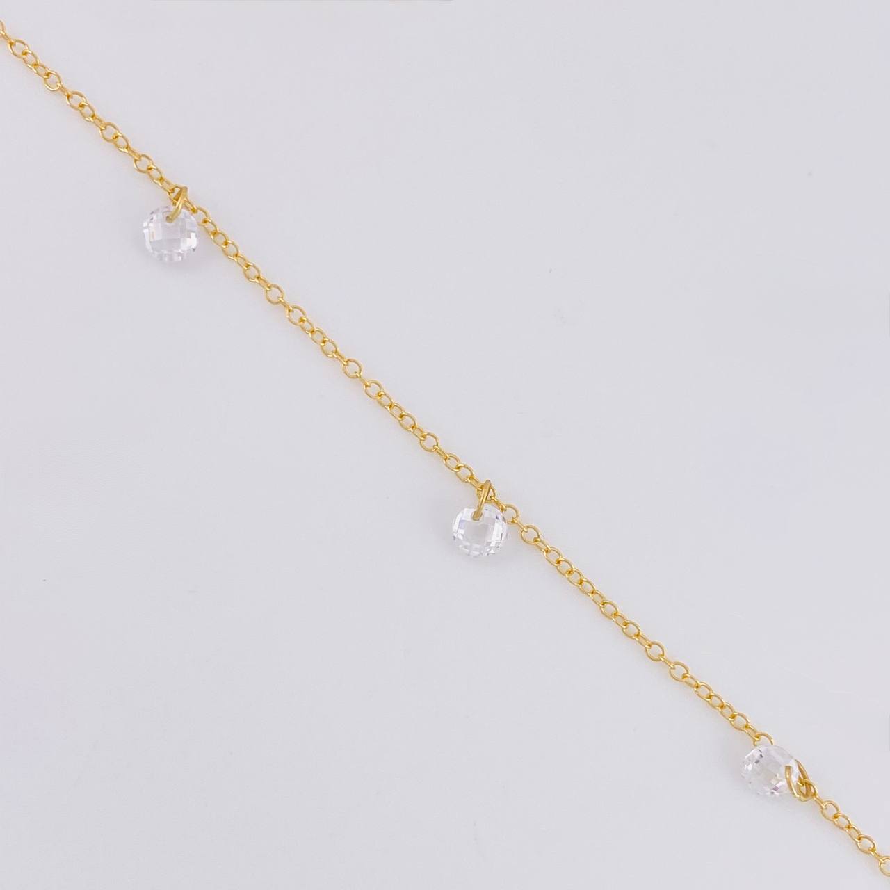Pulso Modulable Rolo Perlas 1.3g / 18cm - 16cm / 1.3mm Oro Amarillo 18K