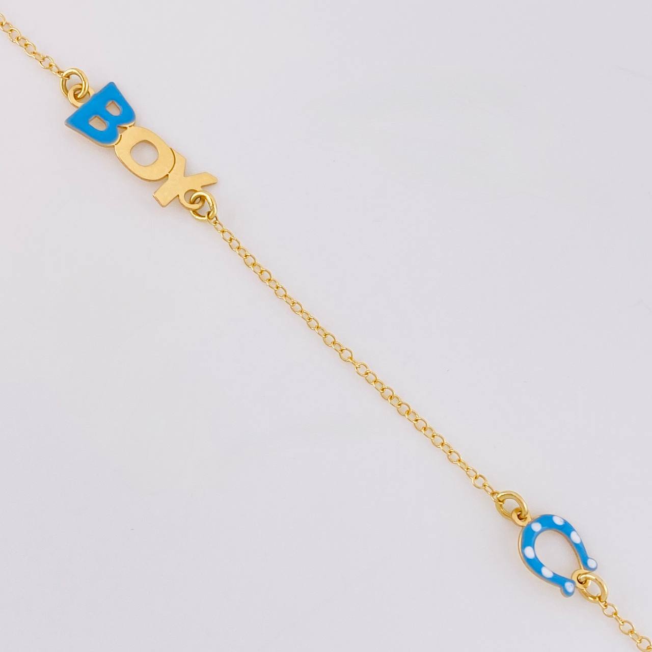 Pulso Modulable Rolo Seguido Boy Herradura 1.35g / 15.9cm - 13.9cm / 1.3mm Oro Amarillo 18K