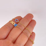 Pulso Modulable Rolo Seguido Boy Herradura 1.35g / 15.9cm - 13.9cm / 1.3mm Oro Amarillo 18K