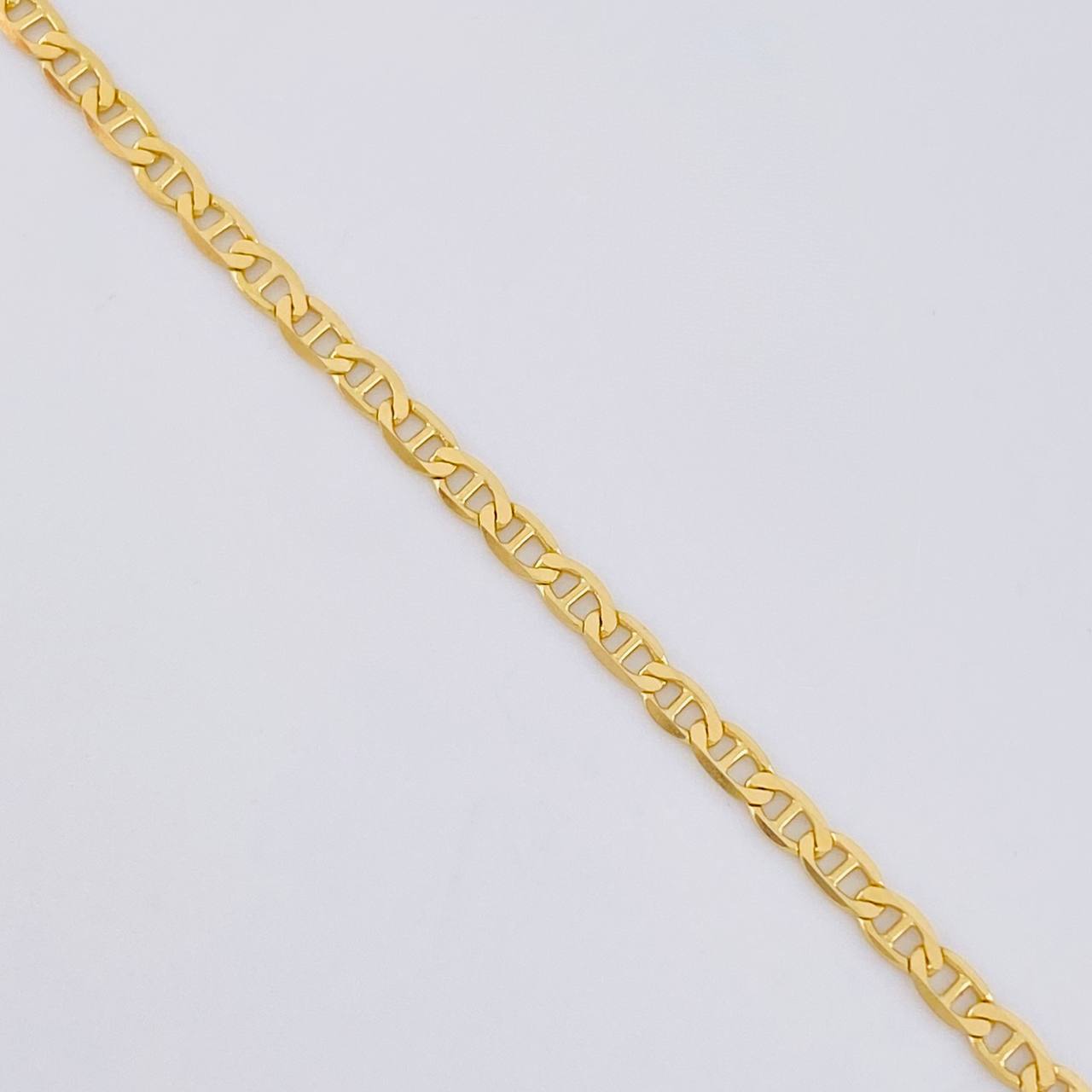 Cadena Escalera 4.15g / 50cm / 2.1mm Oro Amarillo 18K