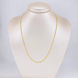 Cadena Escalera 4.4g / 45cm / 2.3mm Oro Amarillo 18K