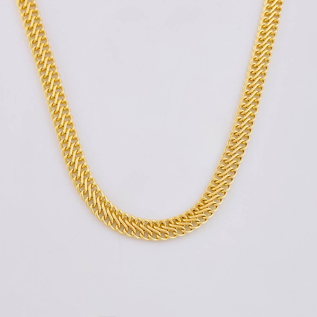 Cadena Sedusa 5.2g / 60cm / 3.8mm Oro Amarillo 18K
