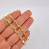 Cadena Sedusa 5.2g / 60cm / 3.8mm Oro Amarillo 18K