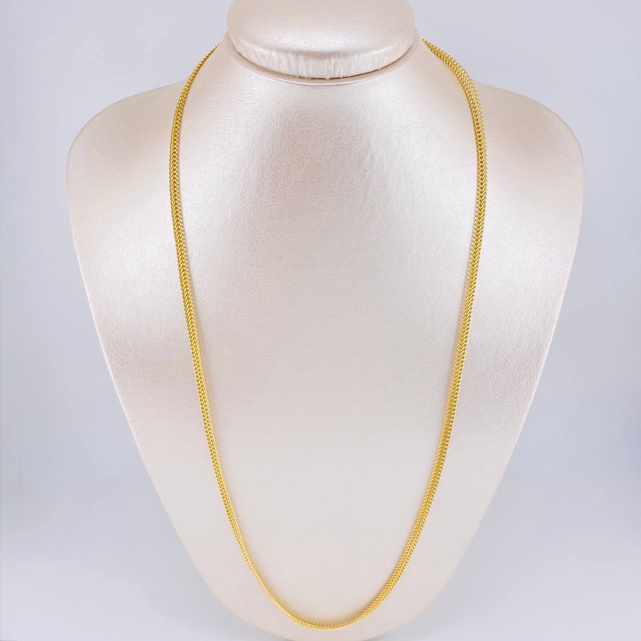 Cadena Sedusa 5.2g / 60cm / 3.8mm Oro Amarillo 18K