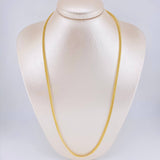 Cadena Sedusa 5.2g / 60cm / 3.8mm Oro Amarillo 18K