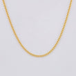 Cadena Mini Cubana 1.45g / 40cm / 2mm Oro Amarillo 18K
