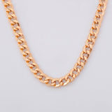 Cadena Cubana 7.15g / 60cm / 4.2mm Oro Rosa 18K