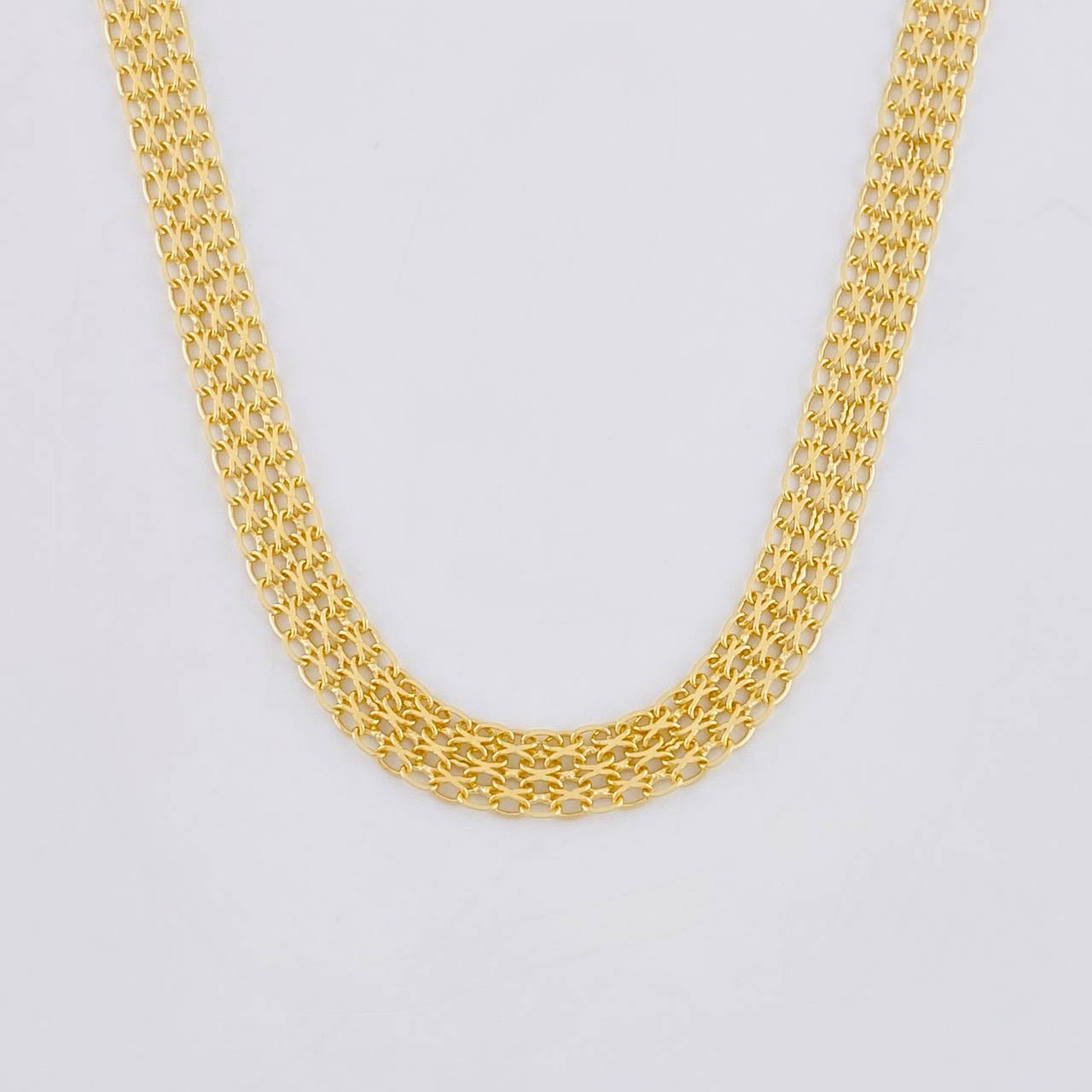 Cadena China 8.45g / 60cm / 4.3mm Oro Amarillo 18K