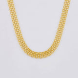Cadena China 8.45g / 60cm / 4.3mm Oro Amarillo 18K