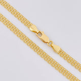 Cadena China 8.5g / 60cm / 4.3mm Oro Amarillo 18K