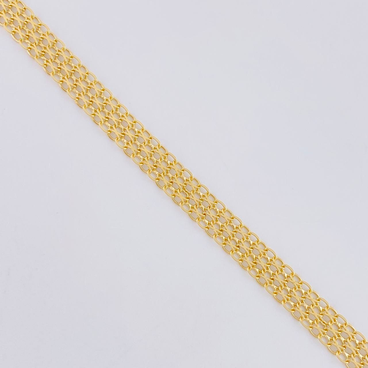 Cadena China 8.45g / 60cm / 4.3mm Oro Amarillo 18K