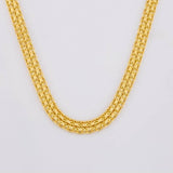 Cadena China 10g / 45cm / 3.7mm Oro Amarillo 18K