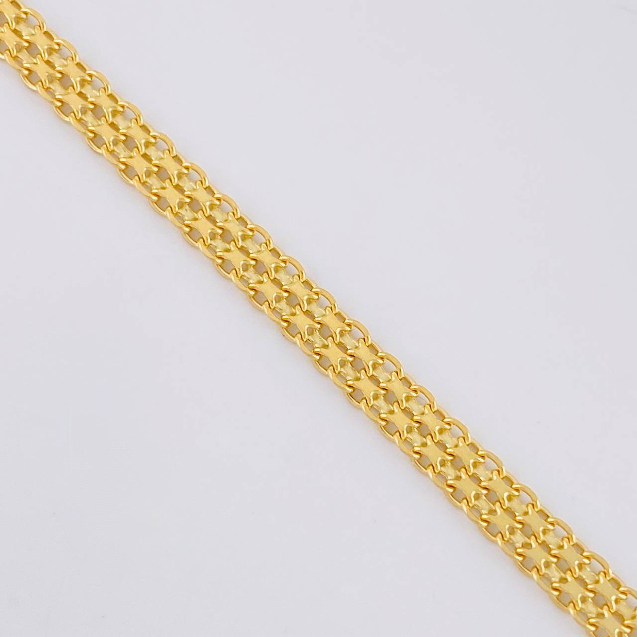 Cadena China 10g / 45cm / 3.7mm Oro Amarillo 18K