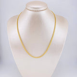 Cadena China 10g / 45cm / 3.7mm Oro Amarillo 18K