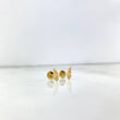 Topos Alas Mariposa 0.8gr / Circones Blancos Oro Amarillo *
